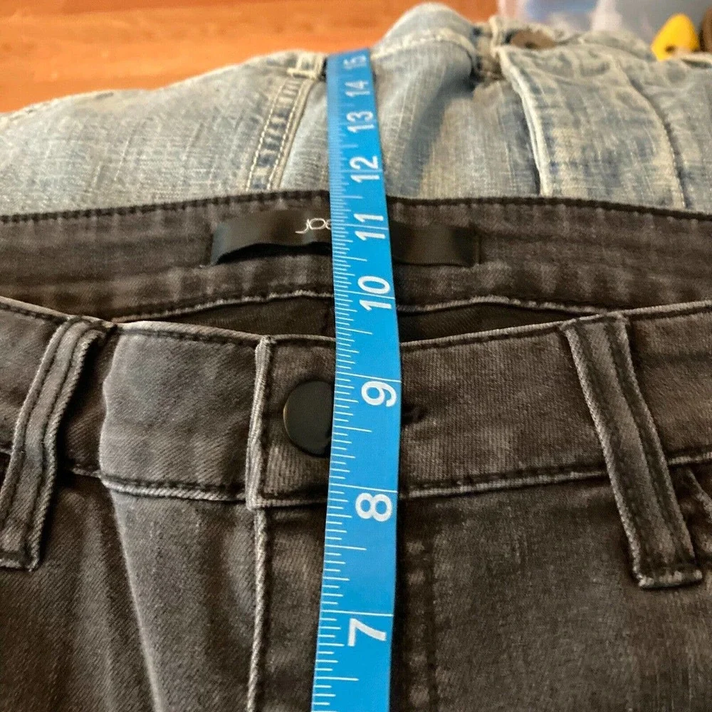 Joe's Jeans Womens Sz 30 Black Gray‎ Skinny Leg Stretch 5 Pocket